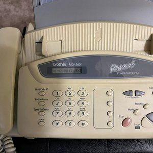 *WORKING* Vintage Personal Fax Machine Model 560